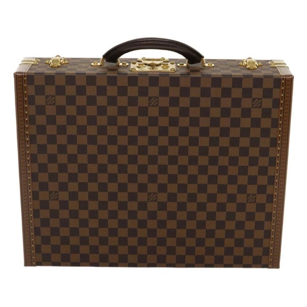 LOUIS VUITTON Damier Ebene President Trunk SPO N47500 LV Auth 29584SM - Picture 14 of 16